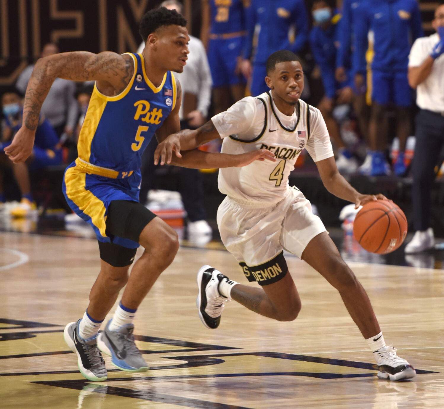 Pittsburgh Wake Forest basketball 12